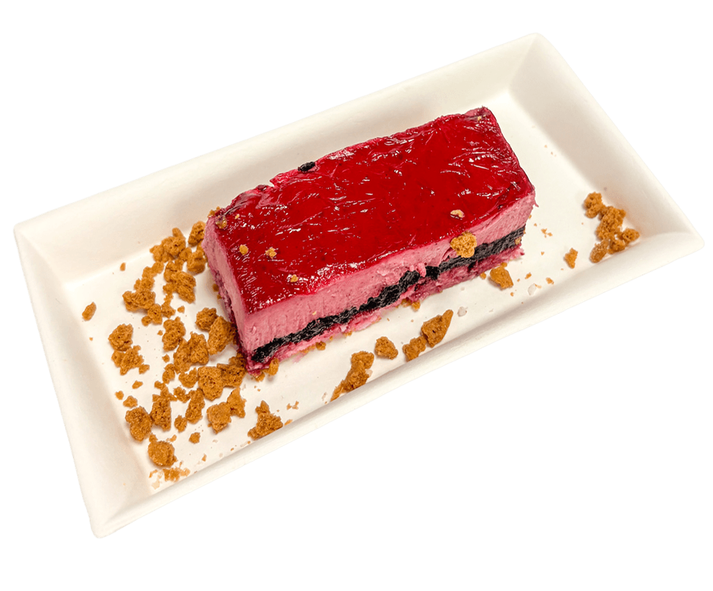 dessert aux fruits rouges