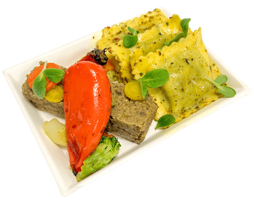 plat tagliatelles aux légumes