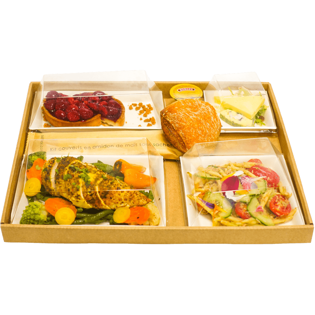 plateau repas Le Montpelliérain
