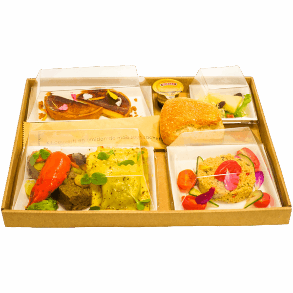plateau repas Végétarien