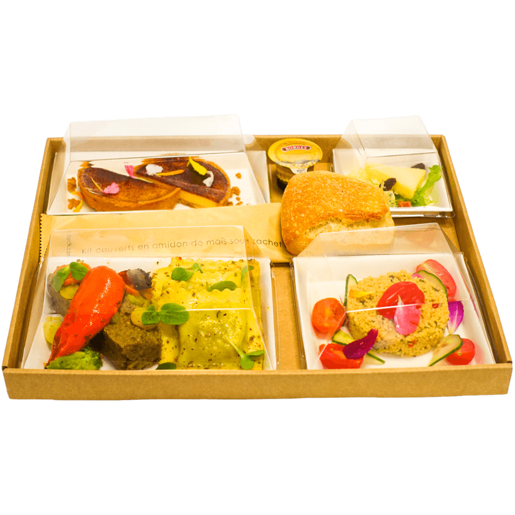 plateau repas Végétarien